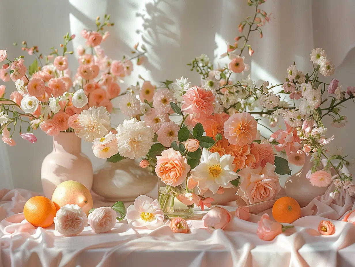Le rose et orange : une dualité chromatique fascinante