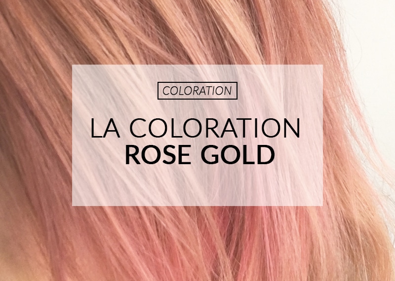 Comment se teindre les cheveux en rose gold ?