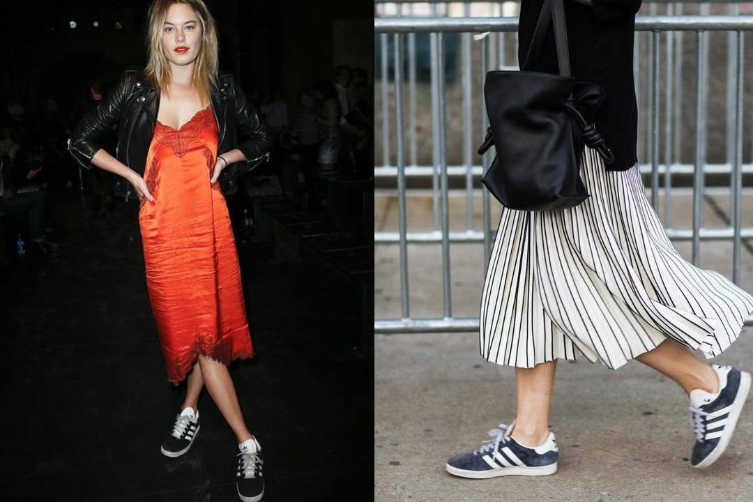 Comment porter des baskets rouges femme ?