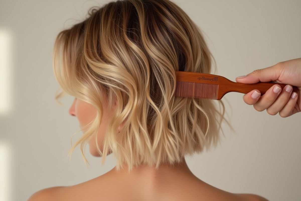 mèches cheveux