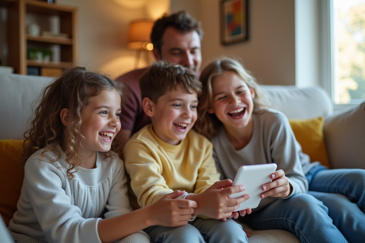 enfants technologie